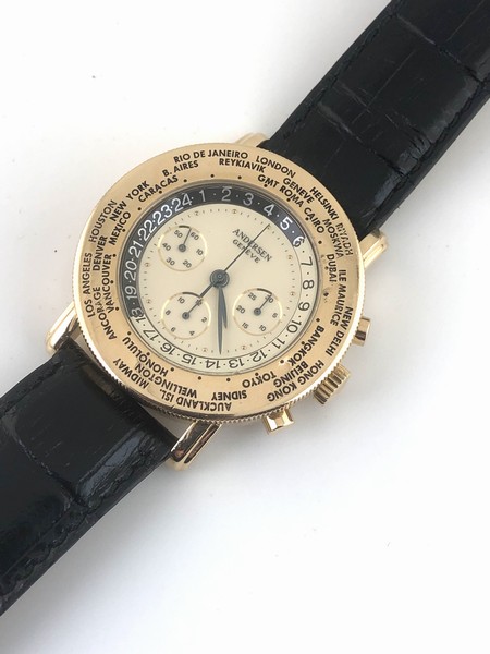 ANDERSEN WORLD TIME CHRONOGRAPH CIRCA 1990